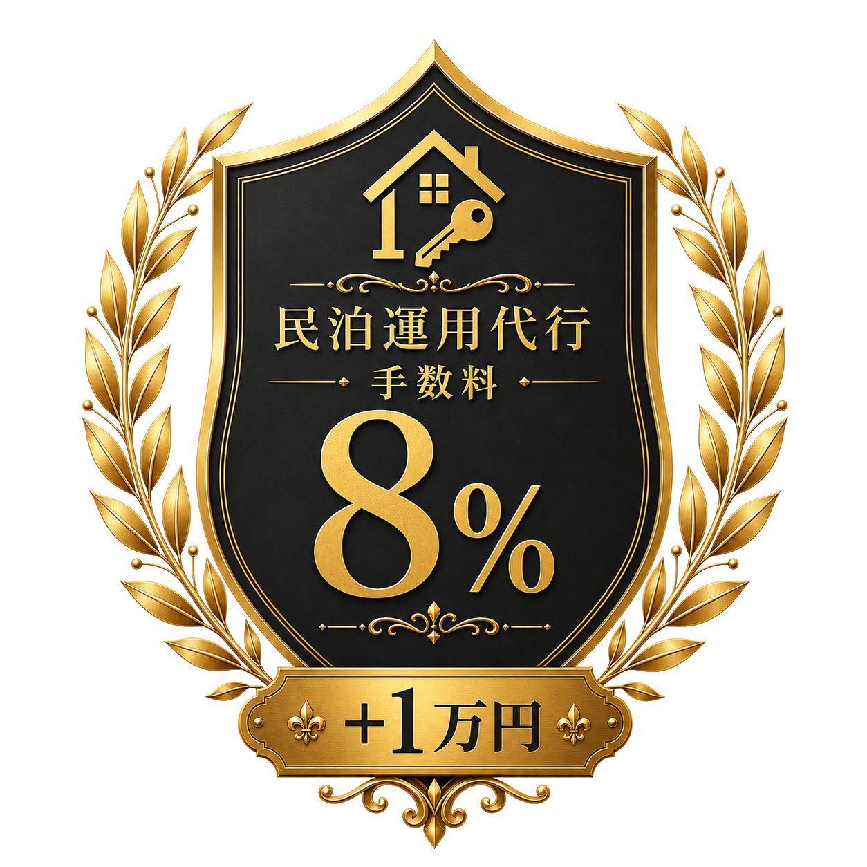 民泊運用代行 手数料8%+1万円